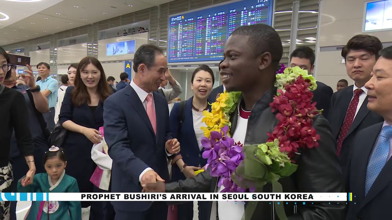 Prophet Shepherd Bushiri's Arrival In Seoul South Korea ...
