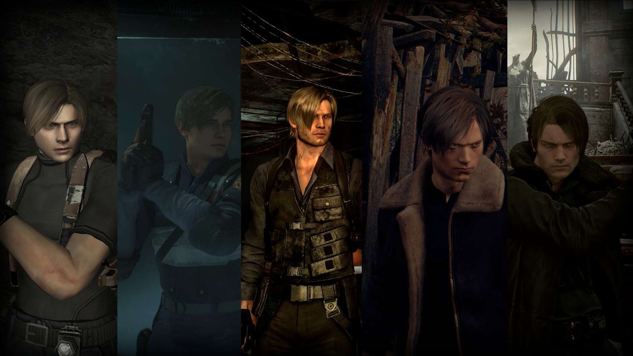 Сравнение БОЛЬШИНСТВА оружия из РАЗНЫХ частей RESIDENT EVIL за Леона | Есть исключение