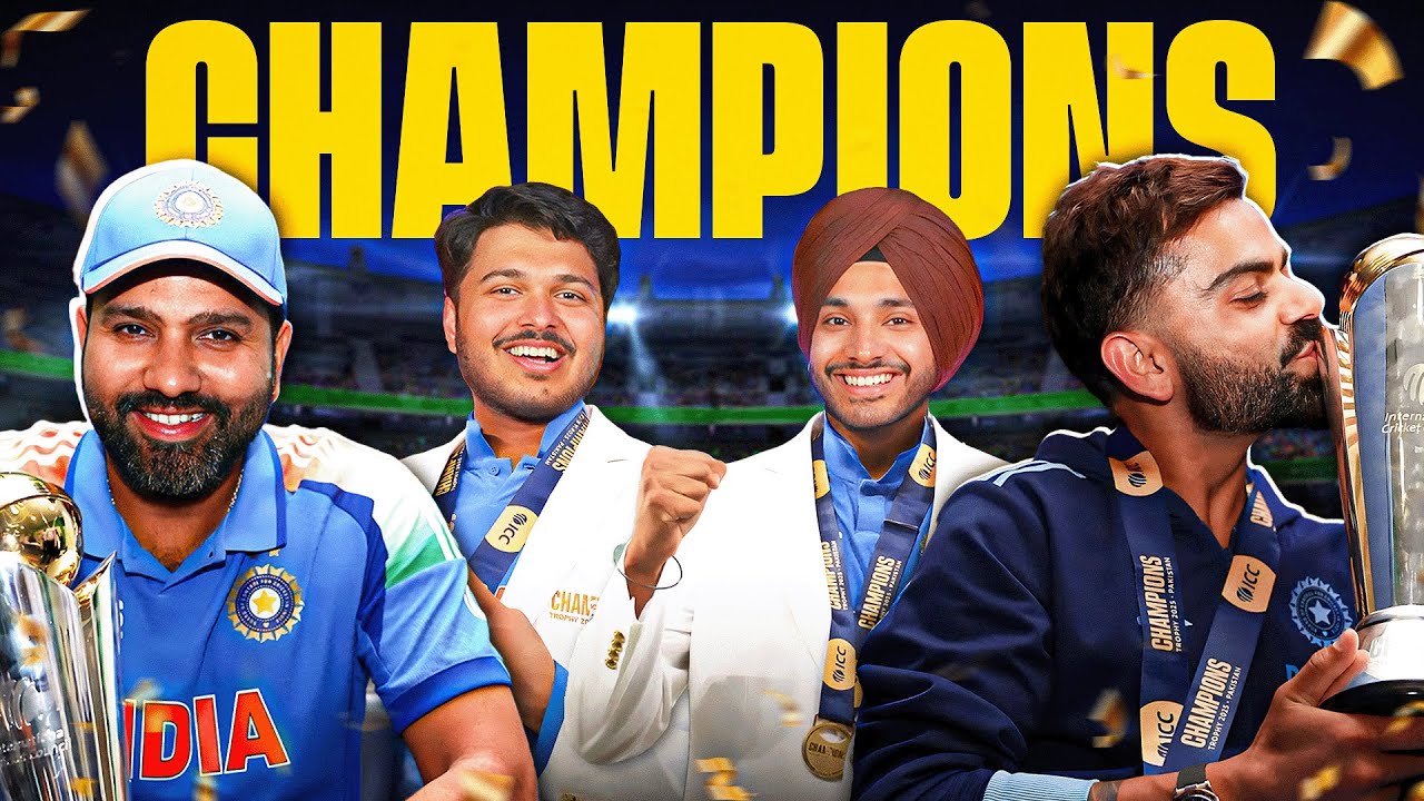 Dominant India wins 2nd ICC title under Rohit Sharma |  Champions Trophy Final | 2 Sloggers