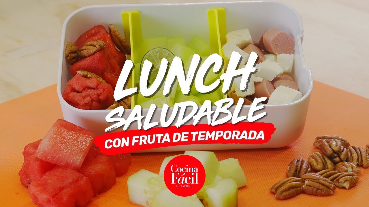 Prepara un lunch saludable con fruta de temporada | Cocina F&aacute;cil