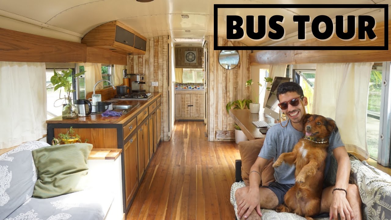 ШКОЛЬНЫЙ АВТОБУС 🚌, который становится ДОМОМ МЕЧТЫ | BUS TOUR