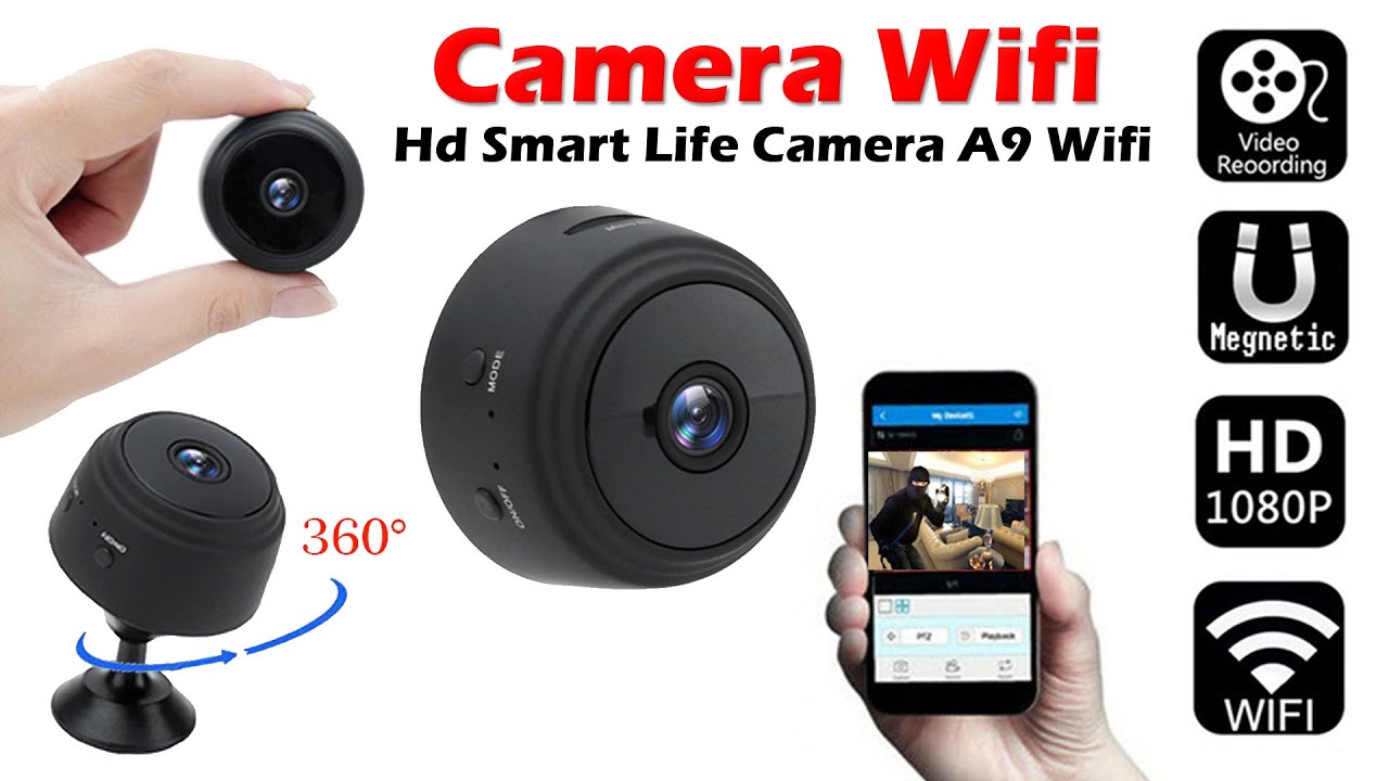 شرح لطريقة تشغيل كاميرا ويفي Hd Smart Life Camera A9 Wifi