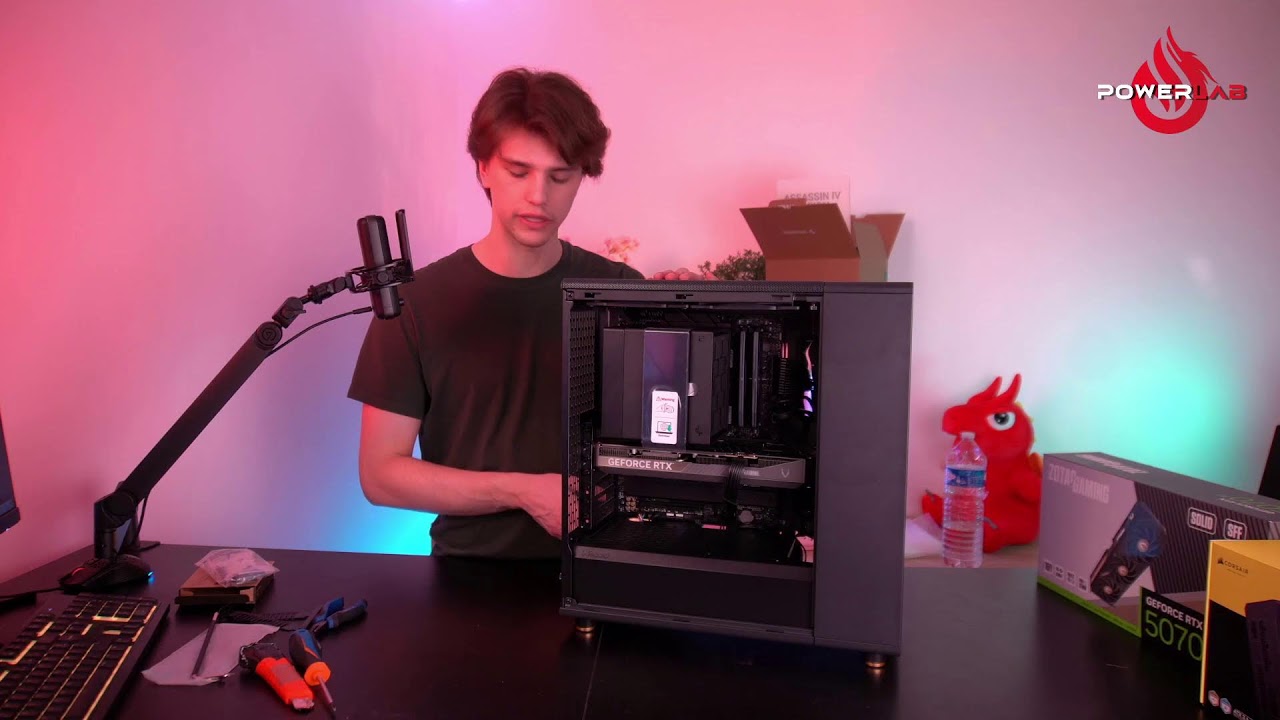 Je construit le PC de mon monteur vidéo !