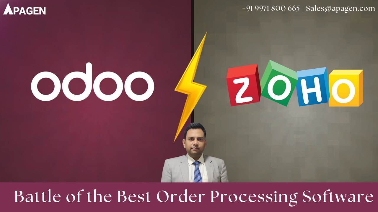 Odoo против Zoho — какое программное обеспечение для обработки заказов ДЕЙСТВИТЕЛЬНО победит в 20...