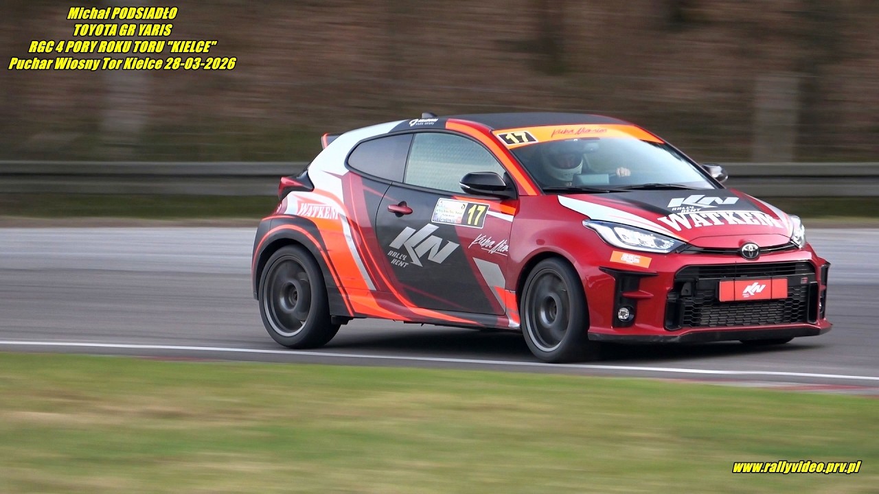 Michał PODSIADŁO -TOYOTA GR YARIS- RGC 4 PORY ROKU TORU 