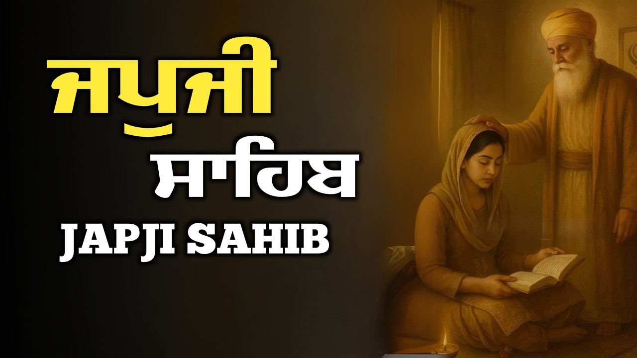 Japji Sahib Da Path \\ Nitnem Japji Sahib \\ Japji Sahib With Lyrics \\ ਪਾਠ ਜਪੁਜੀ ਸਾਹਿਬ