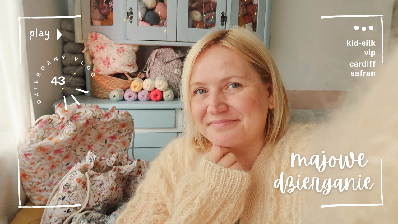 cardigan no.6 + heart on fire + stay toasty scarf czyli pogadajmy o dzierganiu | knitting vlog #43
