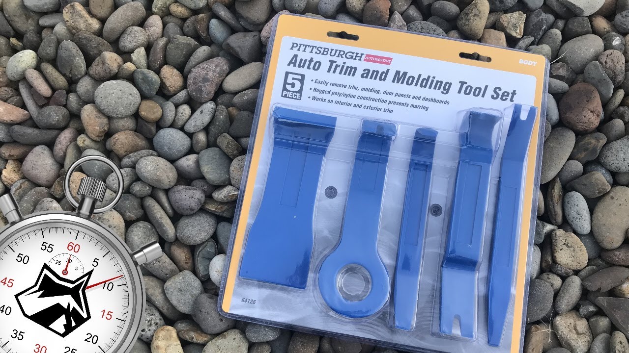 60 Second Review:  Harbor Freight Auto Trim and Molding Tool Set