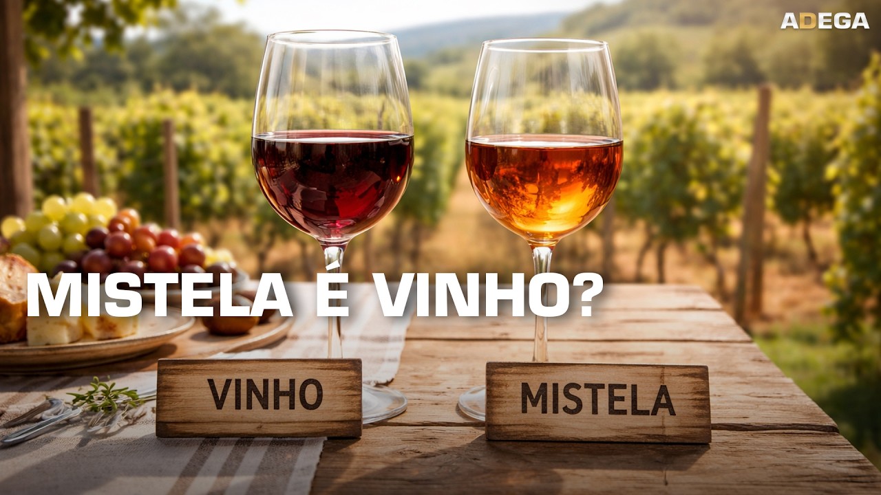 QUAL A DIFERENÇA ENTRE VINHO E MISTELA?