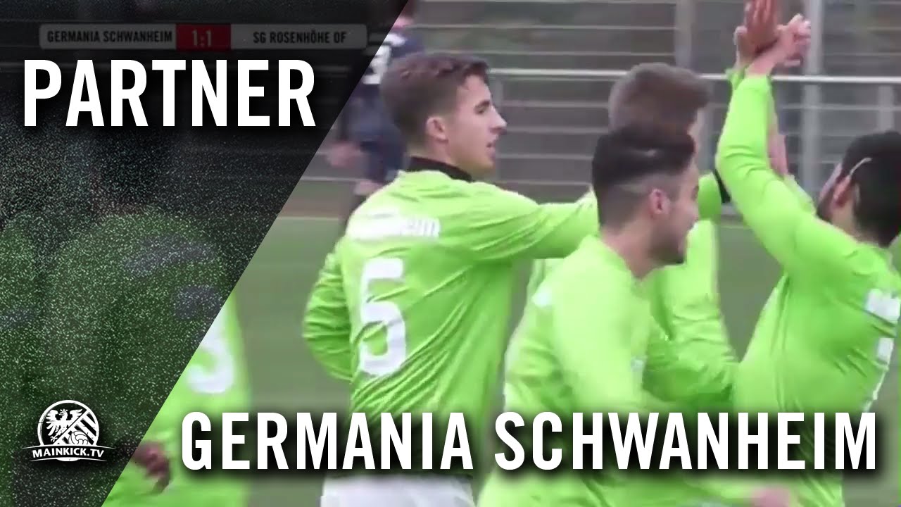 Germania Schwanheim - SG Rosenhöhe OF (U19 A-Junioren, Hessenliga) - Spielszenen | MAINKICK.TV