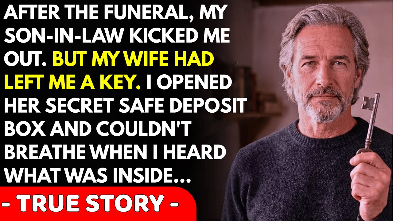 My Son-in-Law Threw Me Out After My Wife's Funeral — Then Her Secret Box Exposed Everything