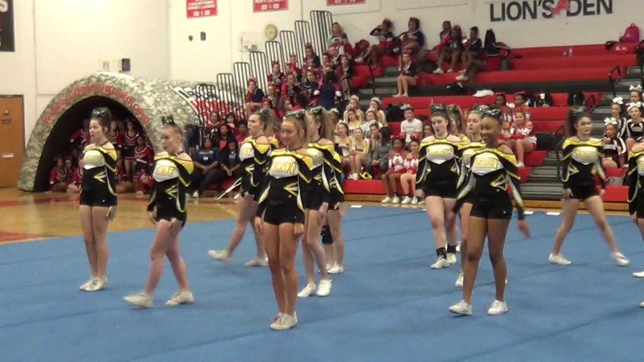 Harford Tech Cheerleaders 01_20_18