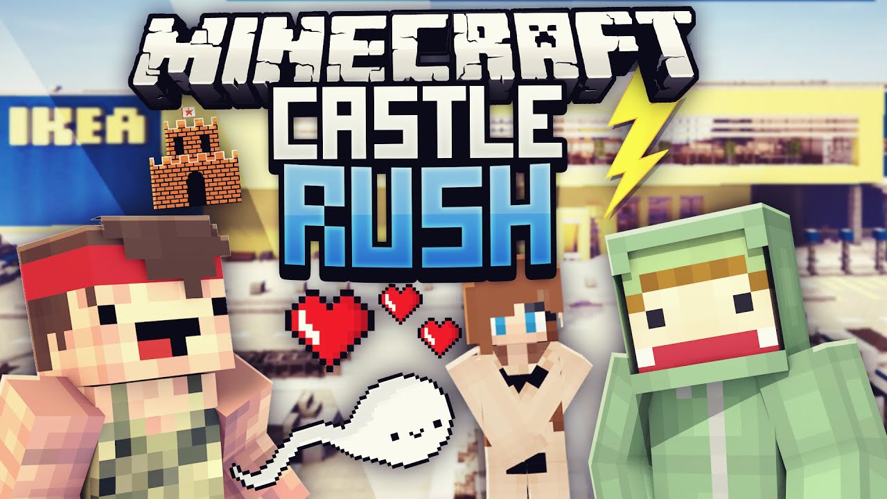 REWI WI**ST IN IKEA?! - Minecraft CASTLE RUSH VS Rewi #10| ungespielt