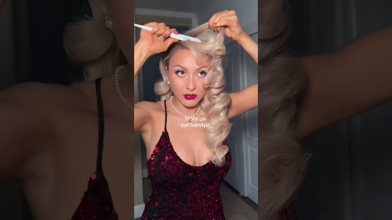 1950s pin curl hairstyle | YesHipolito
