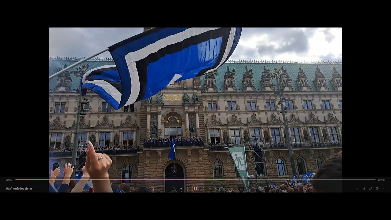 HSV Aufstiegsfeier 2025
