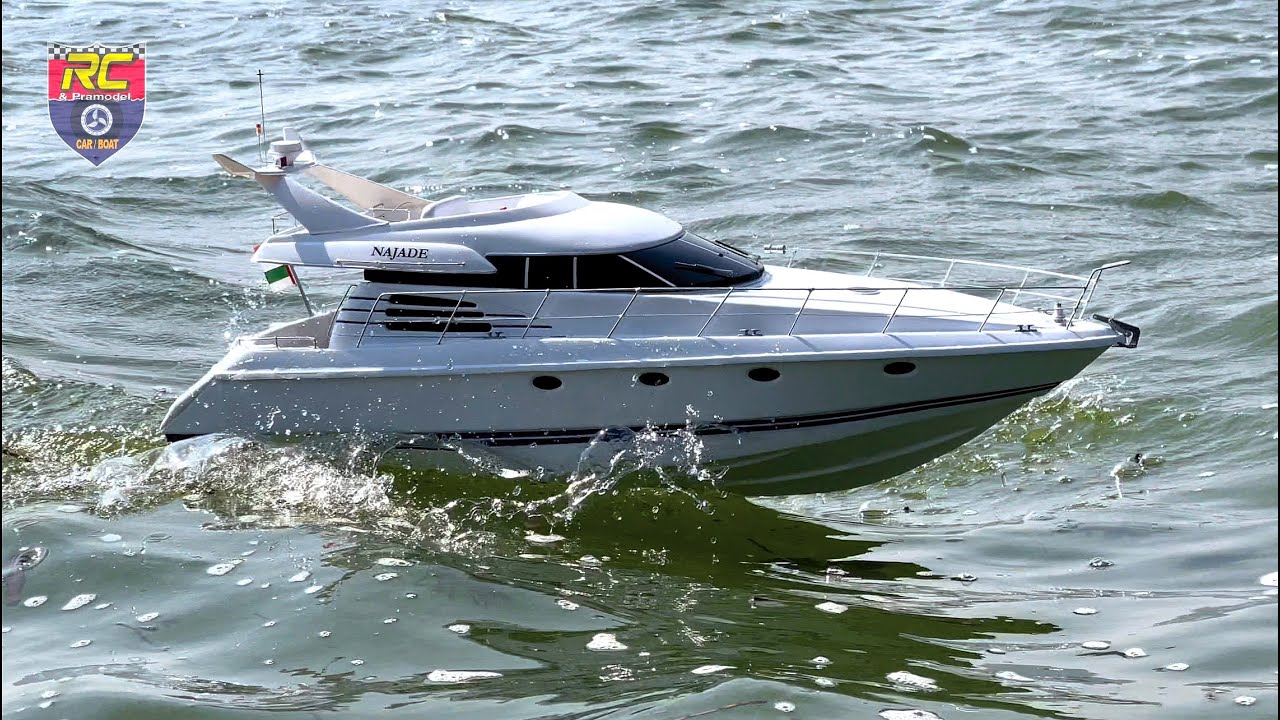 RC Boat | Najade | Making Luxury Yacht | 양산 물금 주항 #01