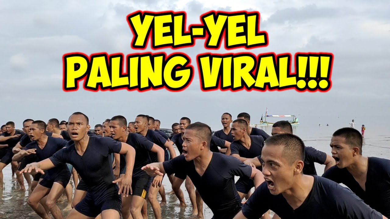 Viral‼️ Yel yel  Brimob Siswa Tamtama Brimob Angk. 48 || Petarung Sejati||Renang Laut