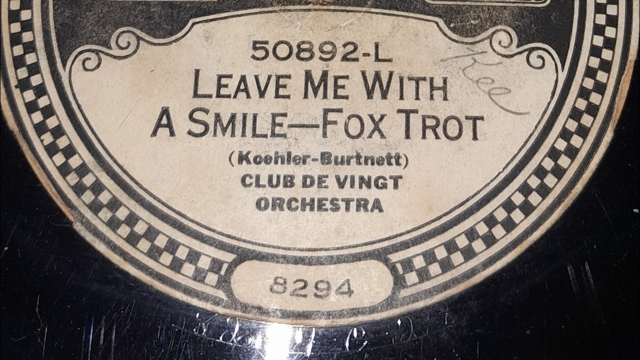 Leave me with a smile-Fox trot