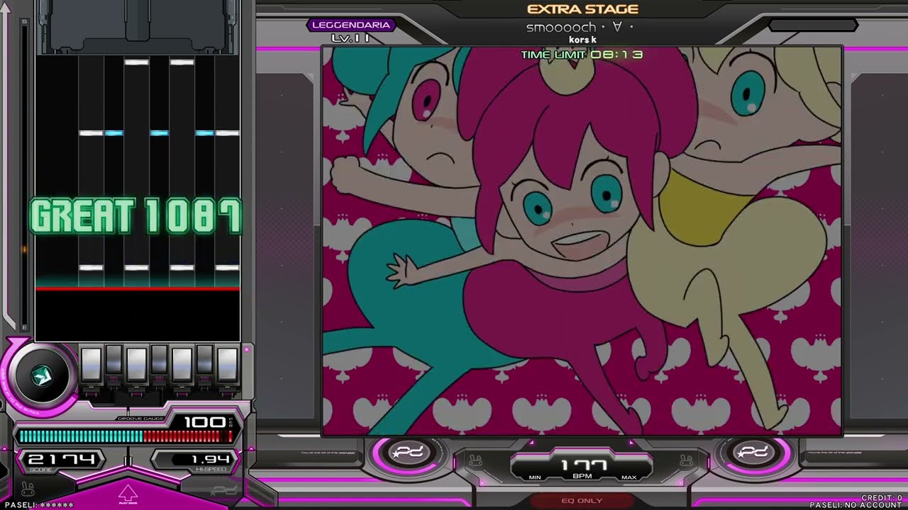 【beatmania IIDX】smooooch・&forall;・　SP LEGGENDARIA