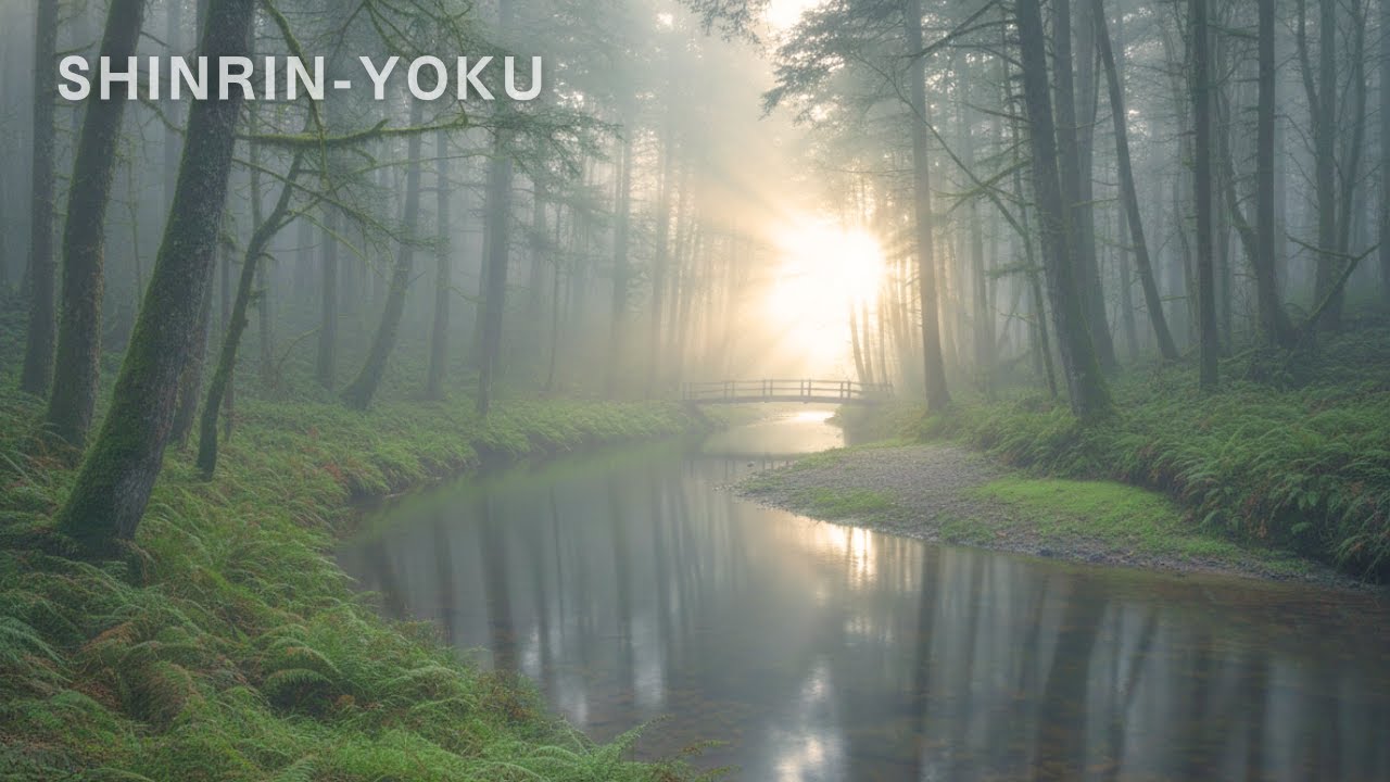 SHINRIN-YOKU – Misty Forest Morning for Mental Clarity | Japanese Zen Ambient (Deep Calm)