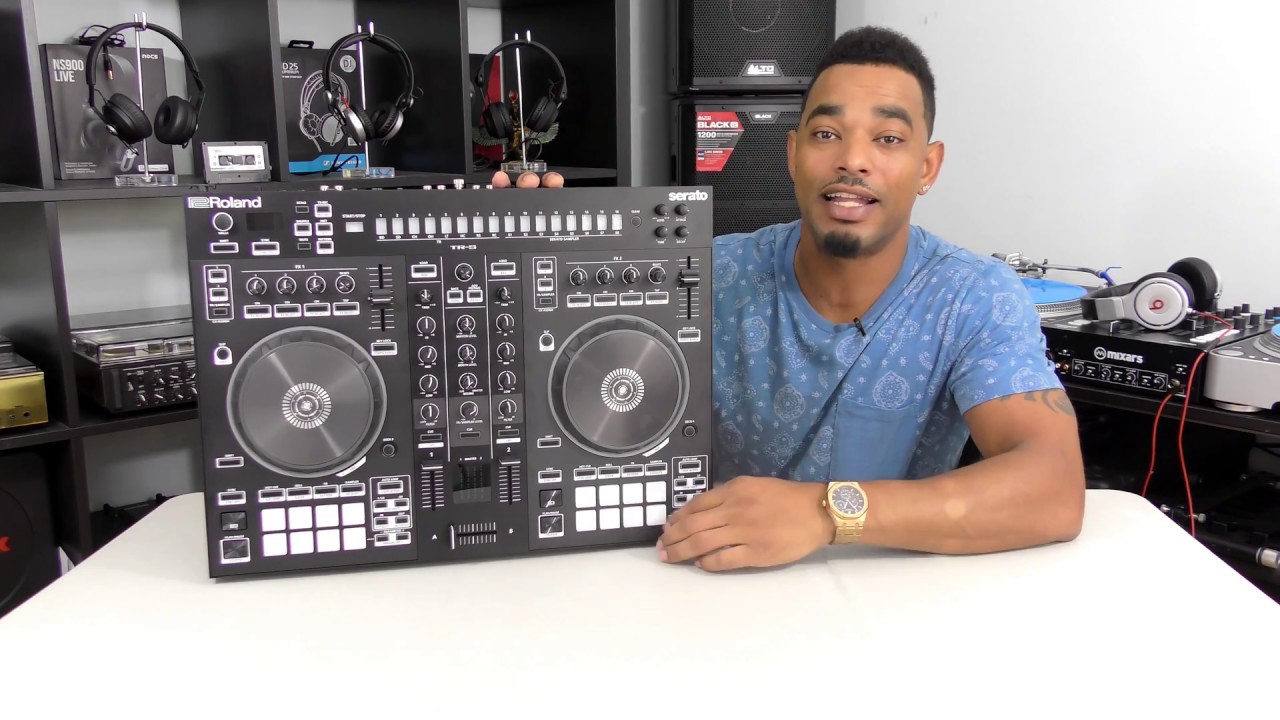 Демонстрация и обзор контроллера Roland DJ-505 Serato DJ