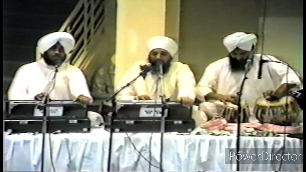 Kirtan | Sant Anoop Singh Una Sahib | Rare Old Video Recording at USA Gurdwara Sahib 1994