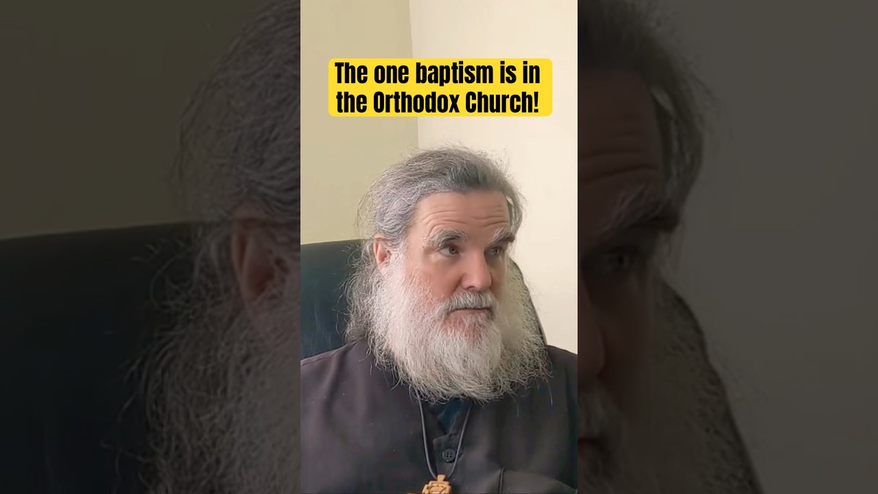 &ldquo;I don&rsquo;t care what the Catholic Church did to him!&rdquo; #shorts #truth #orthodoxy #jesus #god #baptism