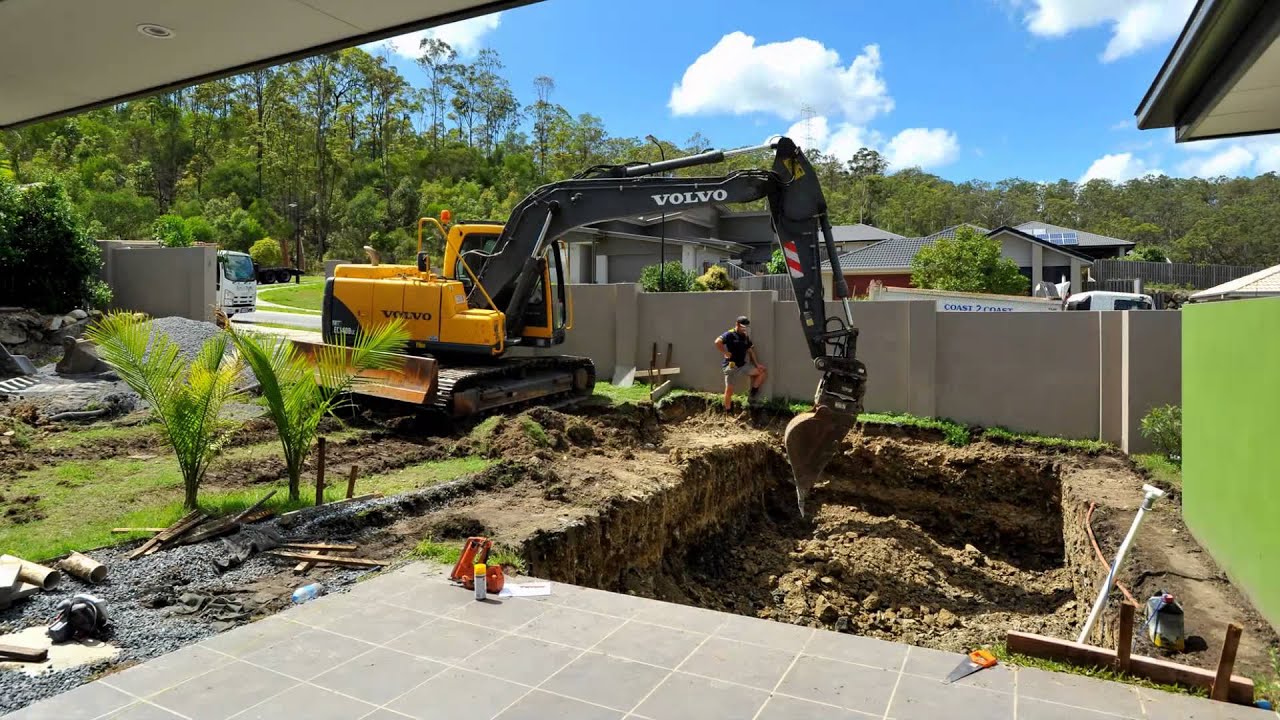 Building your Pool Pt 1: Digging a Pool