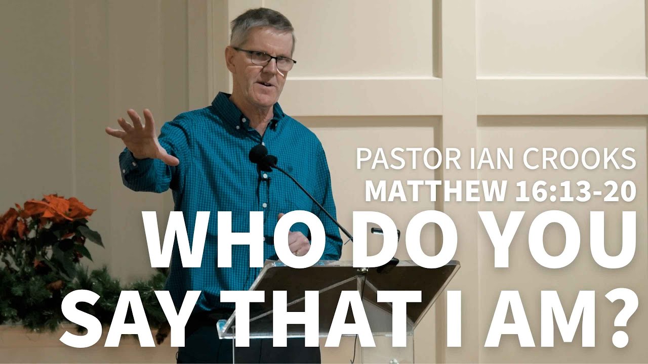 Who do you say that I am? - Matthew 16:13-20