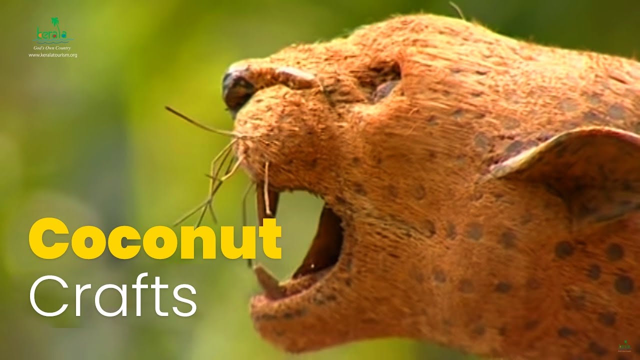 Coconut Husk Handicrafts | Kerala Handicrafts | The Art of Crafting | Home Decors | Kerala Tourism