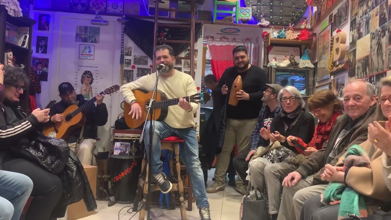 Sarandonga de Compay 2do en EMUGBA, el Ecomuseo Urbano Gitano de Barcelona