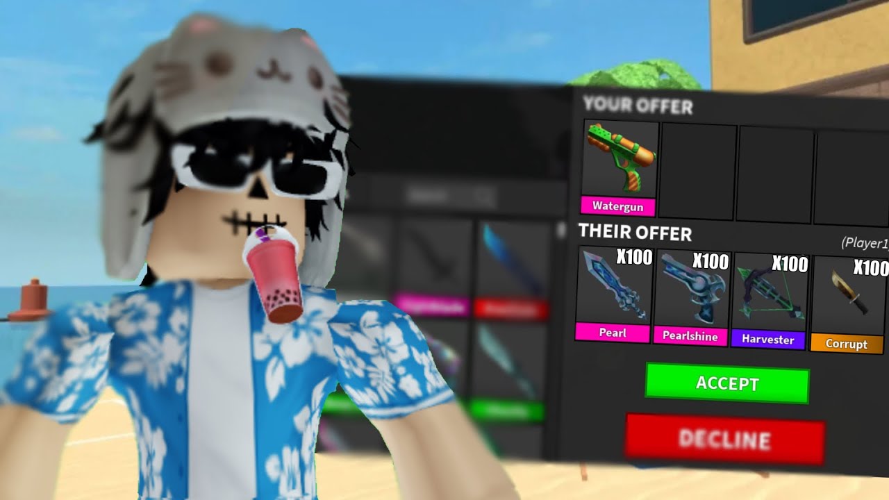 🤯ЧТО ДАЮТ ЗА НОВЫЙ WATERGUN в ММ2//mm2