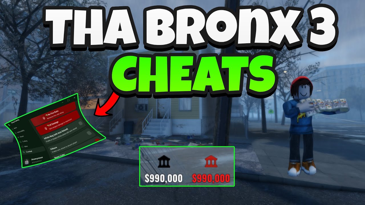 [BEST UPDATED] NEW Tha Bronx 3 Script! ( INFINITE MONEY, AUTO-DUPE & FREECAM + MORE)