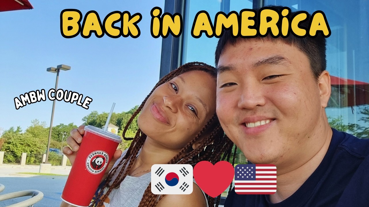 Living My Kdrama Dream with my Man in America! 🇰🇷🇺🇸❤️ He meets my family Again | AMBW 국제커플