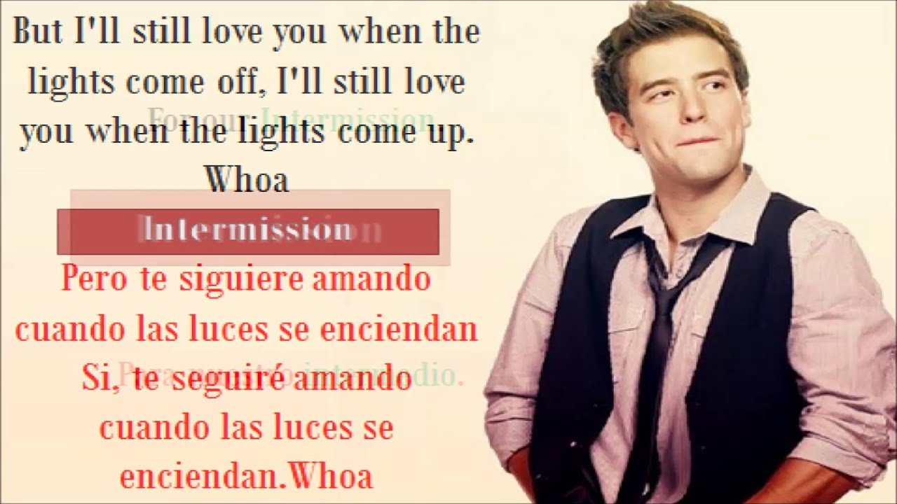 Logan Henderson solos in 