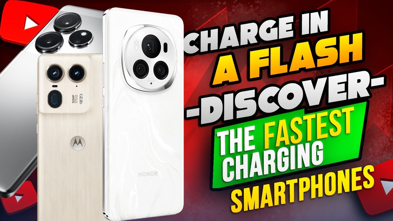 Top 5 Fastest Charging Smartphones in 2025 &ndash; Charge Your Phone in Under 30 Minutes!