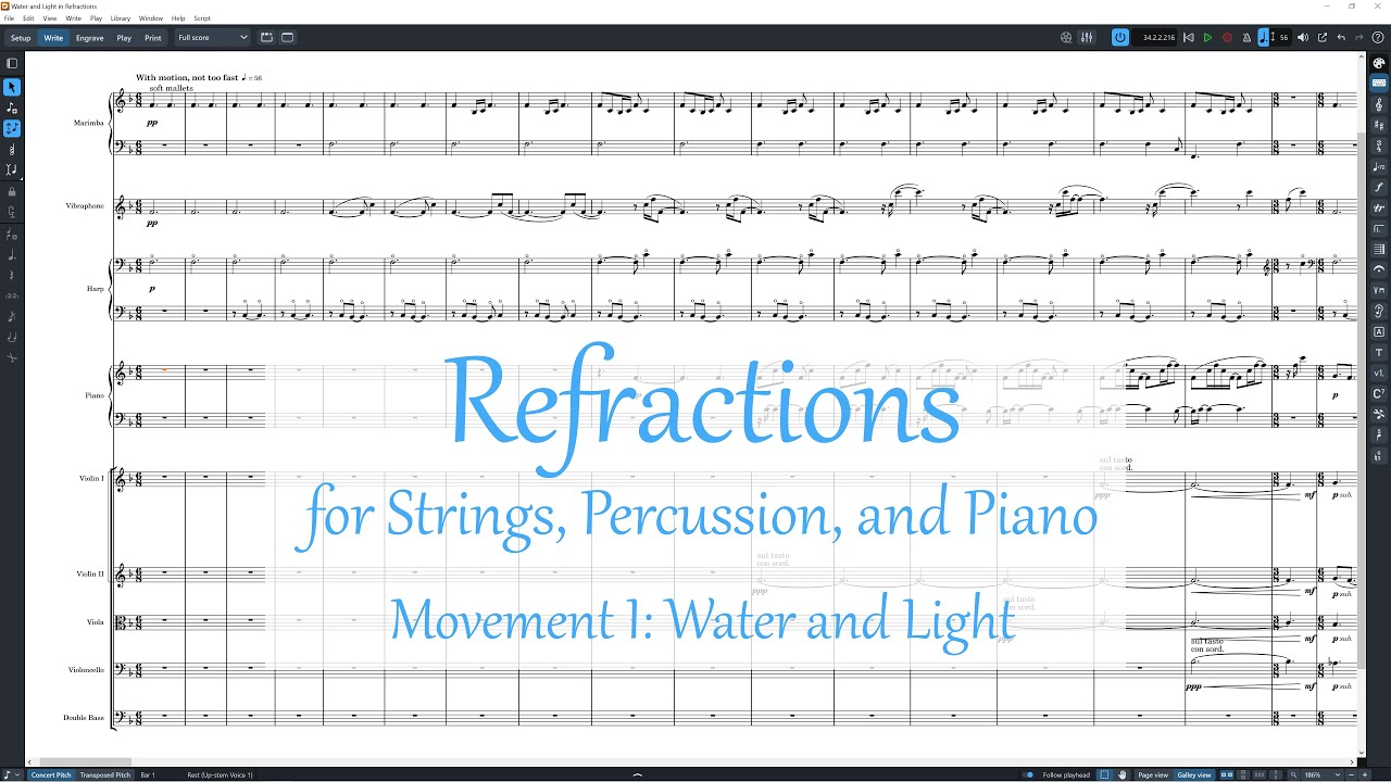 Refractions (Movement I: Water and Light) | Alex Heppelmann