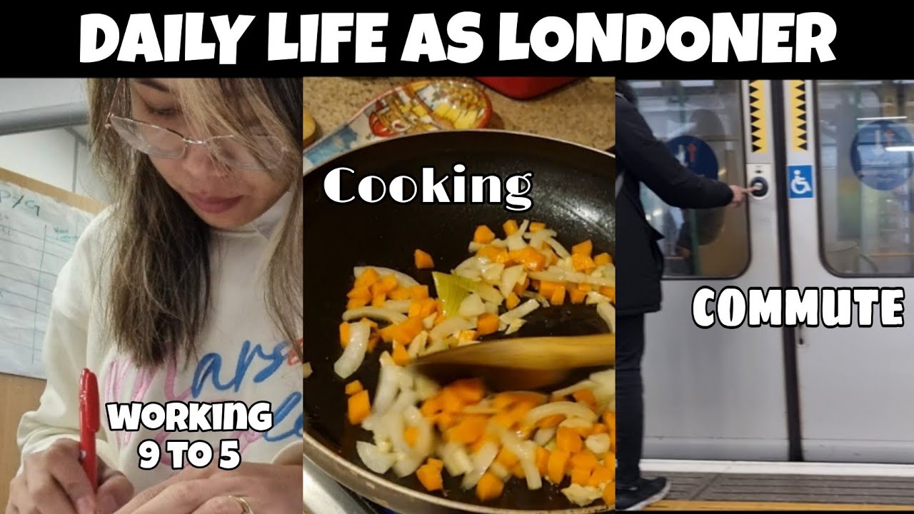 Daily Life as Londoner | Working 9 to 5 | Commute to work, Cooking, Workout | Life in London