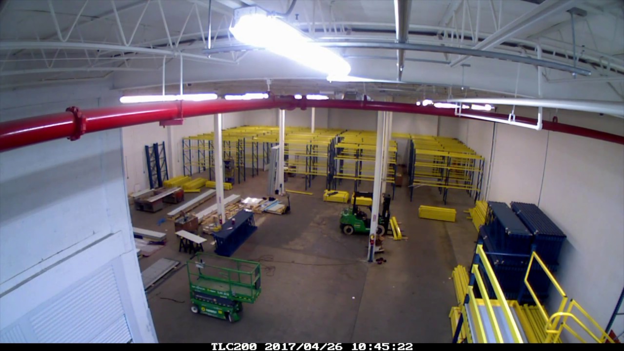 Storage Mezzanine Time-Lapse