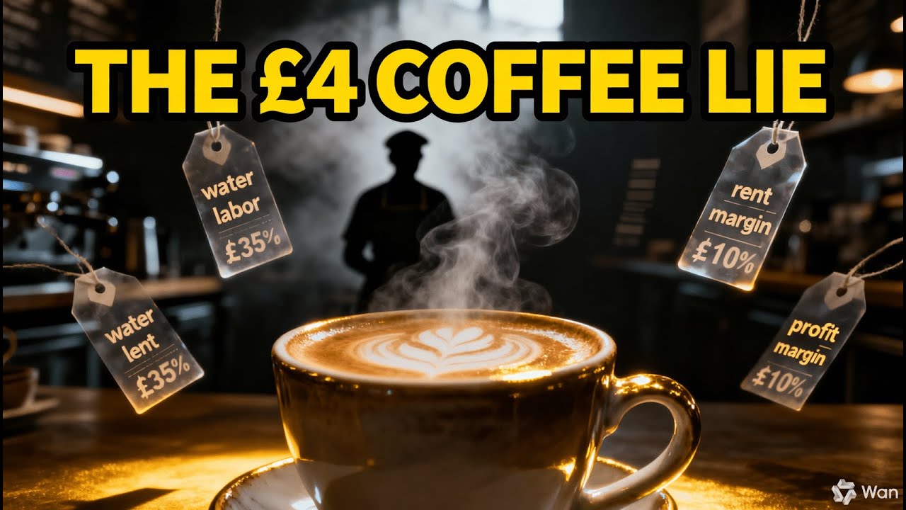 The &pound;4 Coffee Lie: How Coffee Shops REALLY Make Money