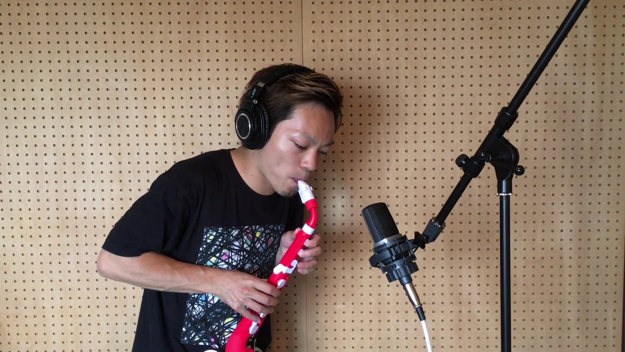 【Nuvo公式】プラスチック製サックス jSAX デモ演奏 by 永田こーせー from Empty Kraft