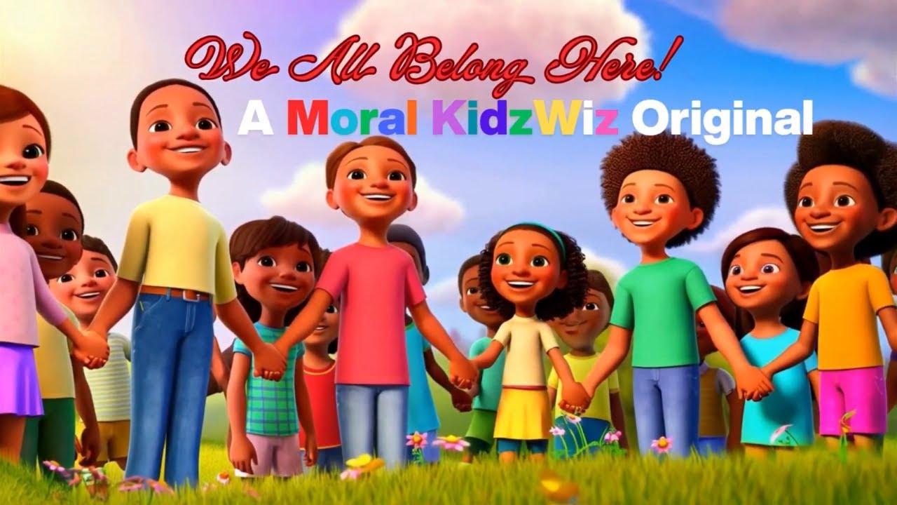 “We All Belong Here” is an uplifting song that celebrates unity, inclusion, and love for all people.