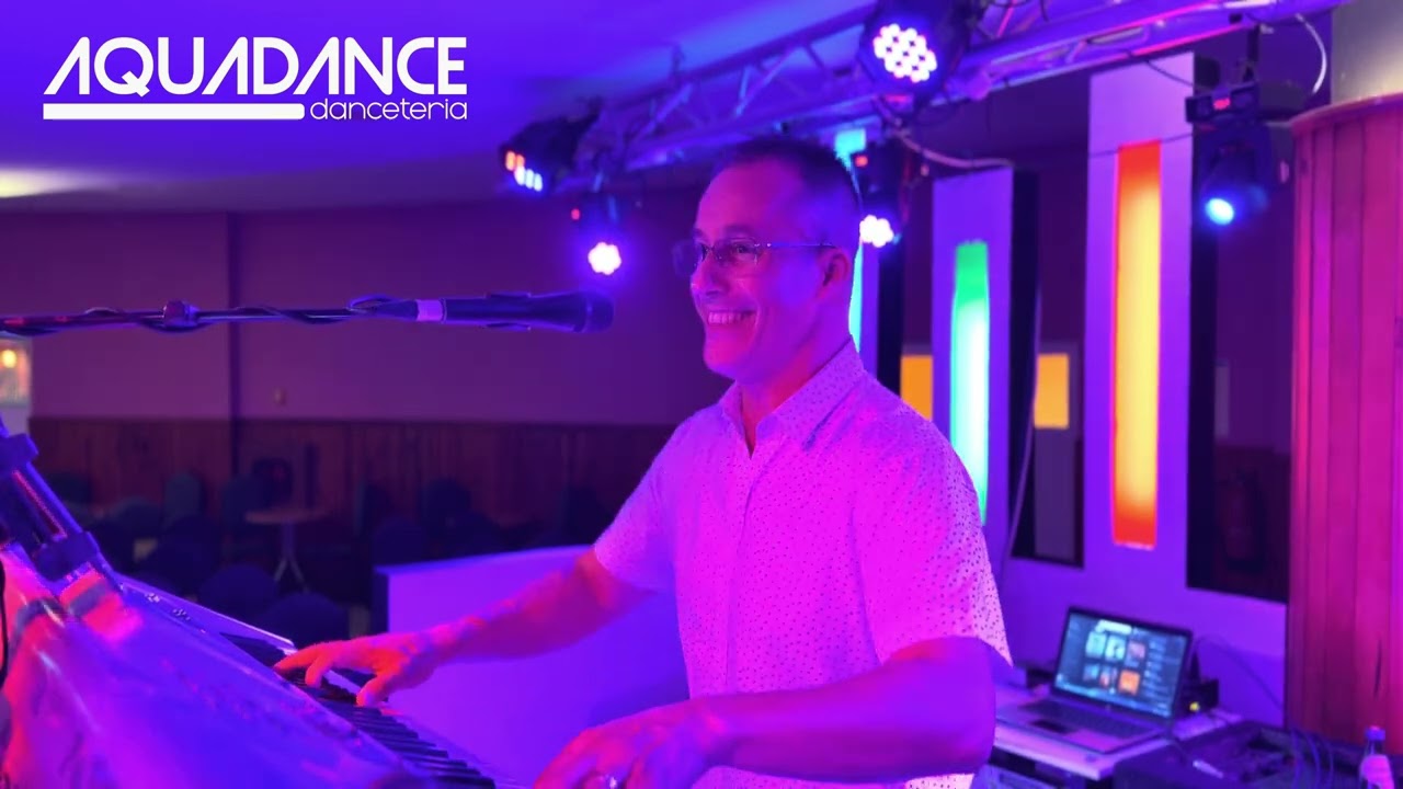 Luis Rosa numa noite fantástica no Aquadance
