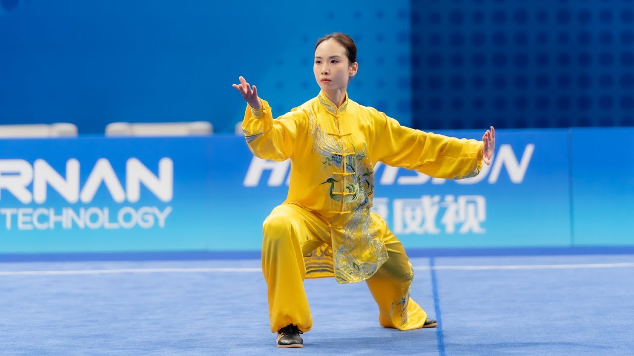 亚运会 女子太极拳  2 HKG CHEN Suijin 9746分 第19届亚运会 19th Asian Games Women's  TaiJiQuan 女子太极拳