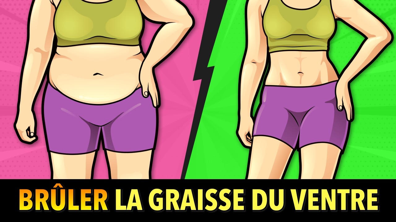 Entraînement Rapide pour Brûler la Graisse Abdominale – Exercices à la maison