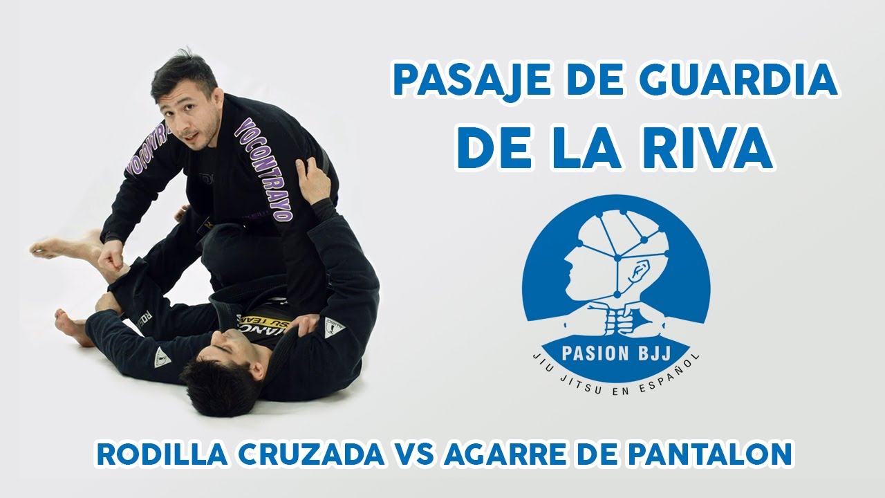 Pasaje de Guardia De La Riva - Rodilla Cruzada