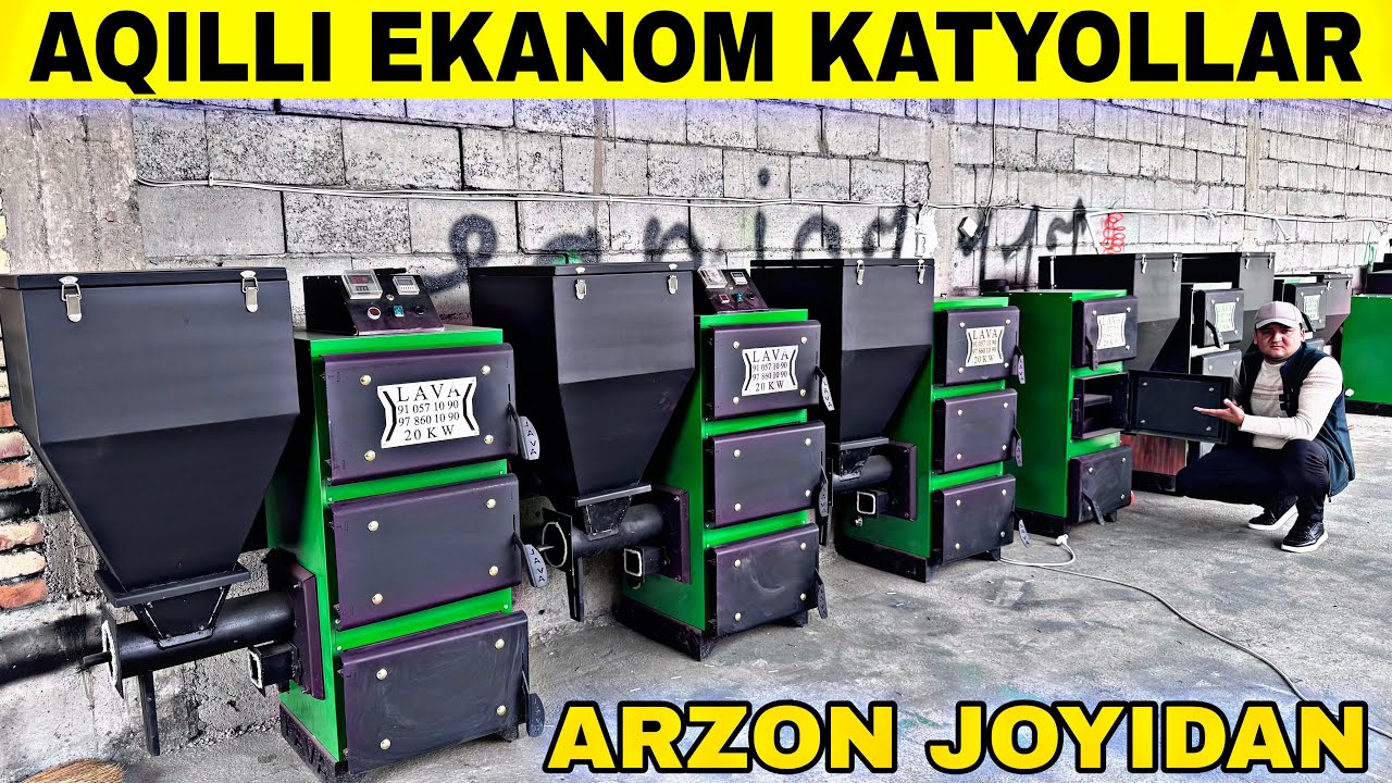 AQILLI VA EKANOM KATYOLLAR MANA ARZON JOYI