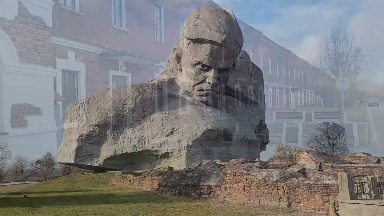 Брест ( Беларусь ): Церкви, вокзал, Крепость. 5.02.2025. Brest ( Belarus ).