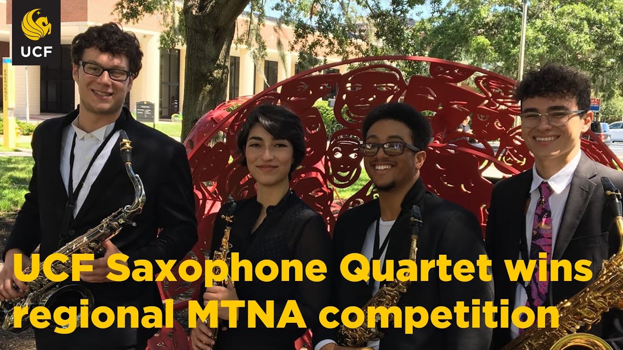 UCF Knights Saxophone Quartet wins regional MTNA competition