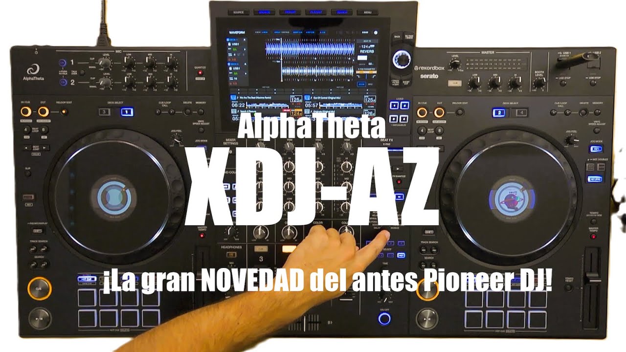 AlphaTheta XDJ-AZ: Review Completa y Demo del Nuevo Todo-en-Uno | ¿El Mejor Controlador de 2024?